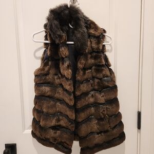 Gianni Bini Faux fur Vest